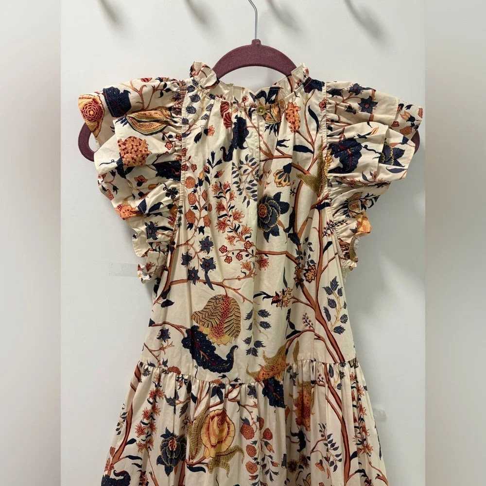 Ulla Johnson Eden Dress Daisy Mustard Yellow Size 0 NWT - Picture 9 of 14